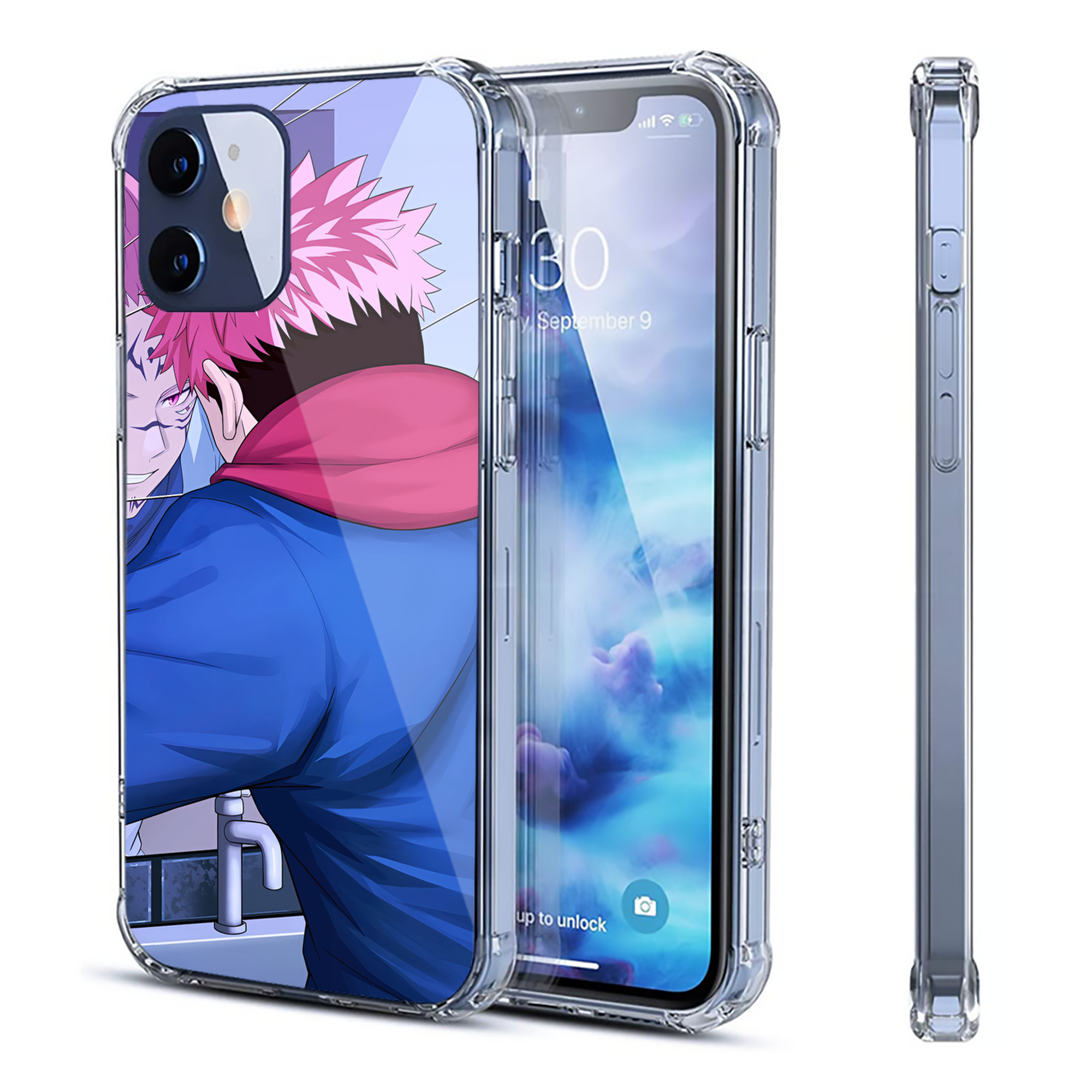 （画像用） SPY×FAMILY间谍家家酒 【iPhone 12シリーズ対応】透明スマホケース（クリアソフトケース）